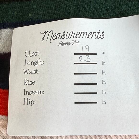 J. Crew Cashmere Striped Long Sleeve Crew Neck Sweater Cardigan M Red Green Blue - Picture 9 of 15